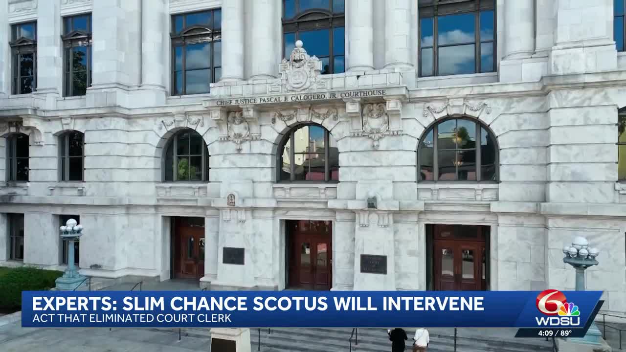 Experts say it's a slim chance for SCOTUS intervention in New Orleans ...