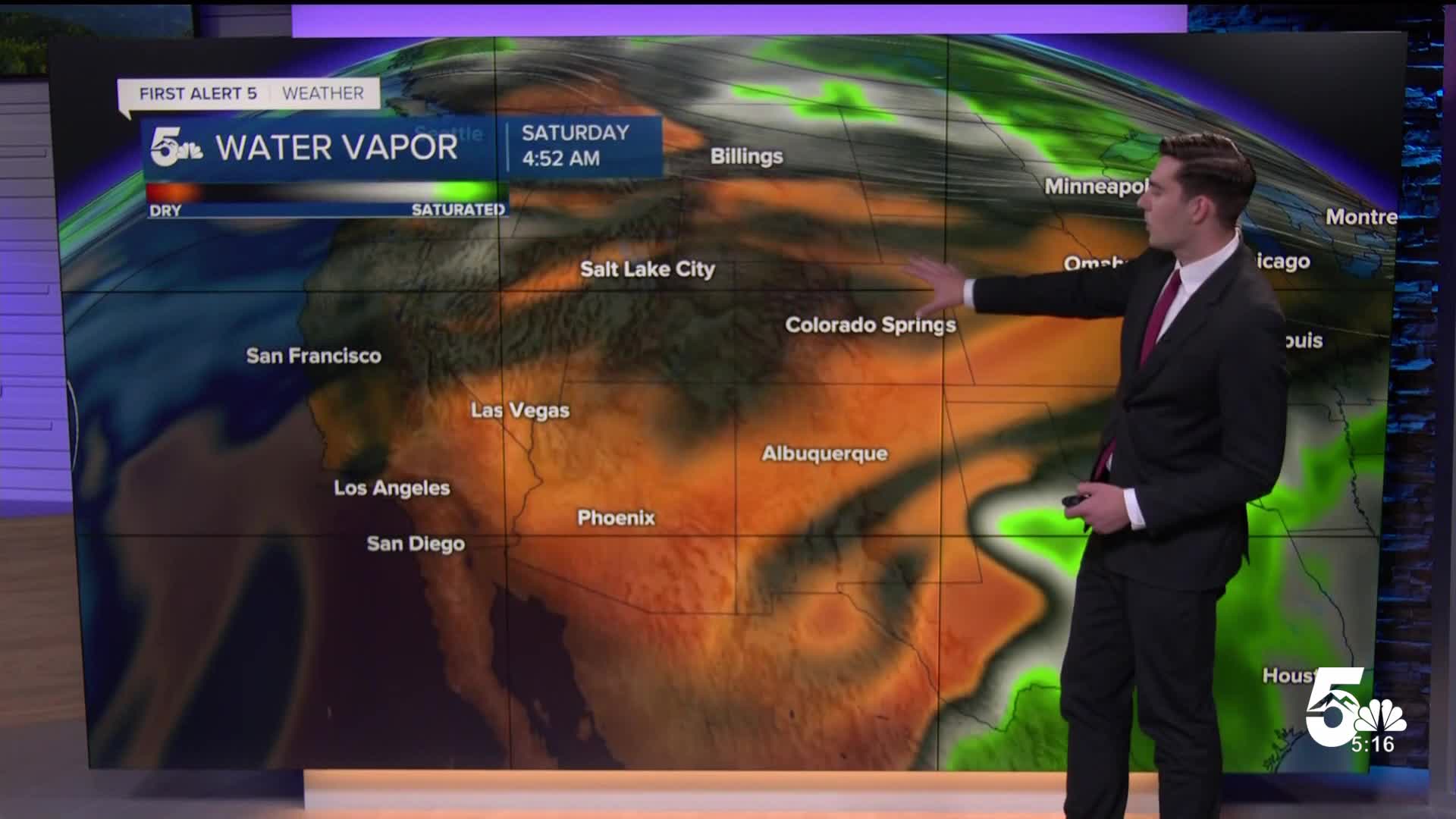 Lingering showers across the Plains will taper off and skies will ...