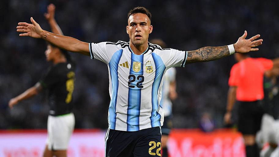 Lautaro Martinez, Argentina | Hernan Cortez/GettyImages