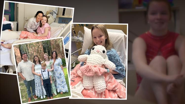 'Just keep going': Young Northshore gymnast battles rare cancer