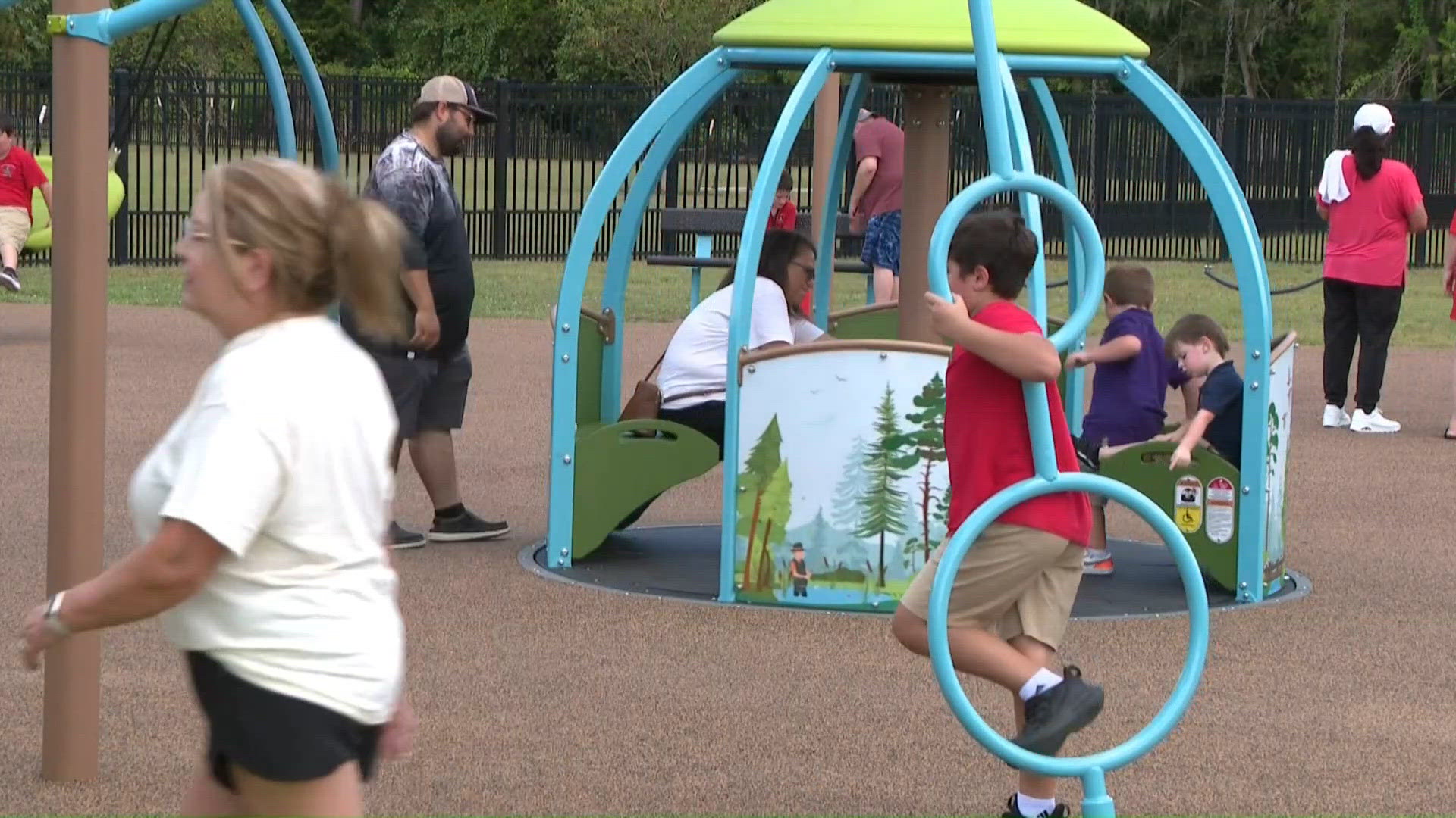New inclusive playground opens for children with disabilities in Marrero