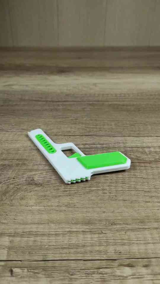 3D printed toy gun with creative mechanical design