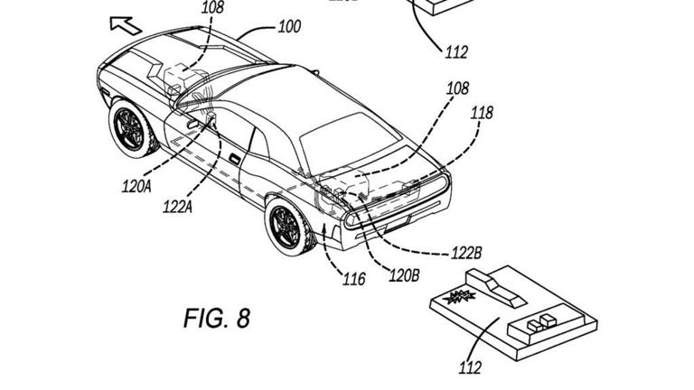 This Stellantis patent lets an EV ditch its battery and drive away