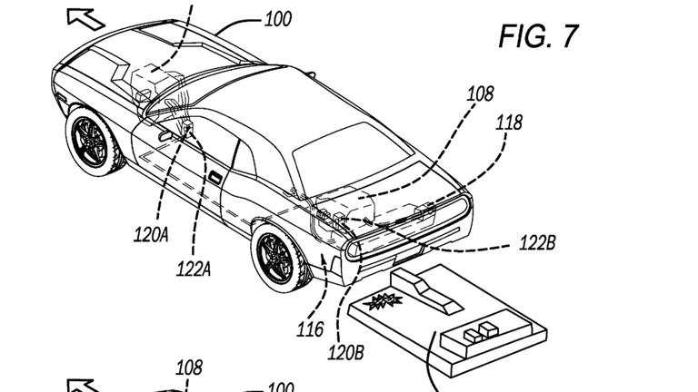 This Stellantis patent lets an EV ditch its battery and drive away