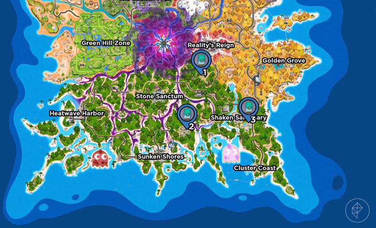 All audio log locations in Fortnite Chapter 7 Season 4