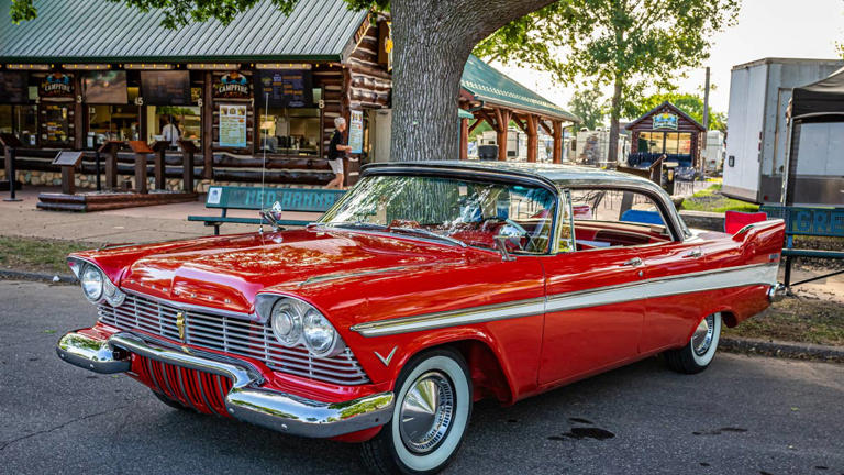 Tulsa's 1957 Plymouth Belvedere found in vault with 2,000 gallons of ...