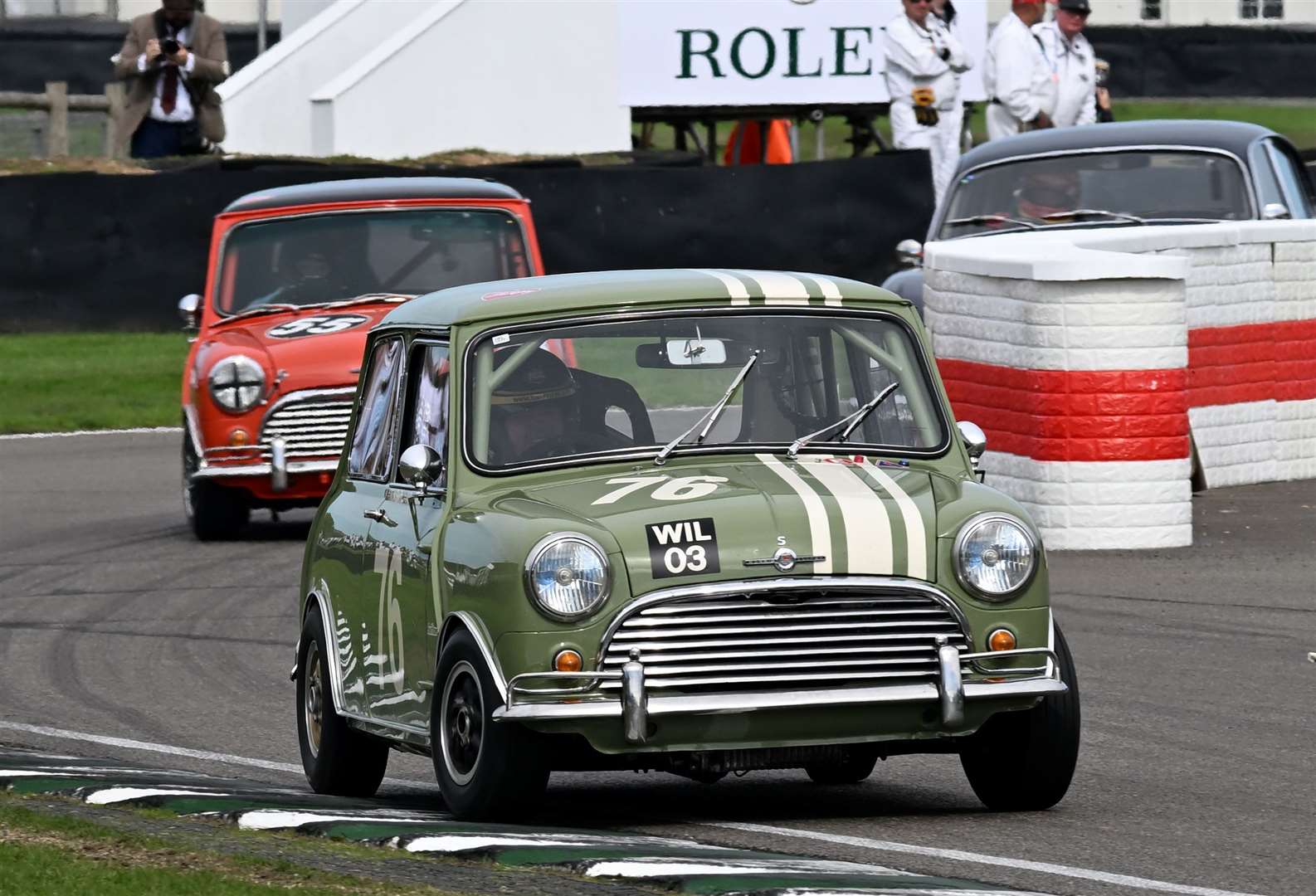 Kent racers take part in annual Goodwood Revival with Alex Brundle ...
