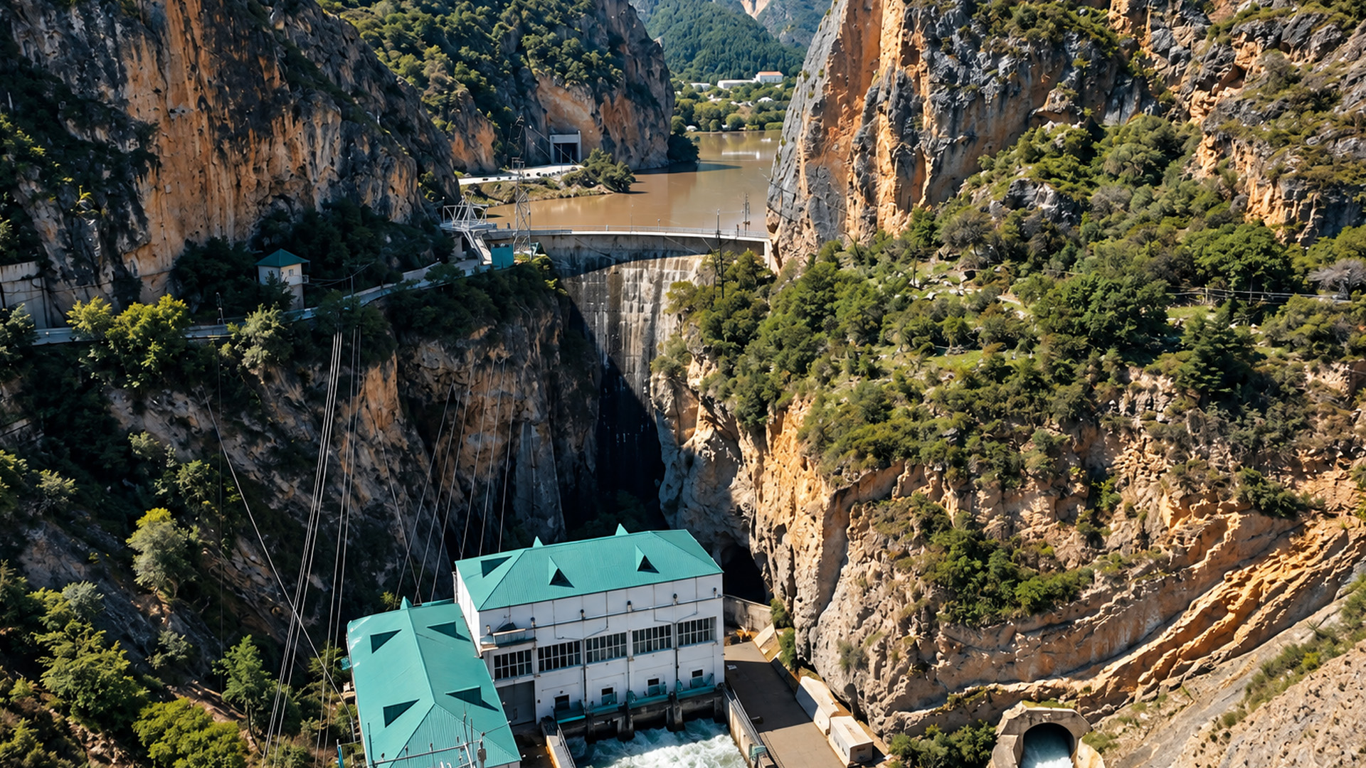The engineering hidden inside this gorge