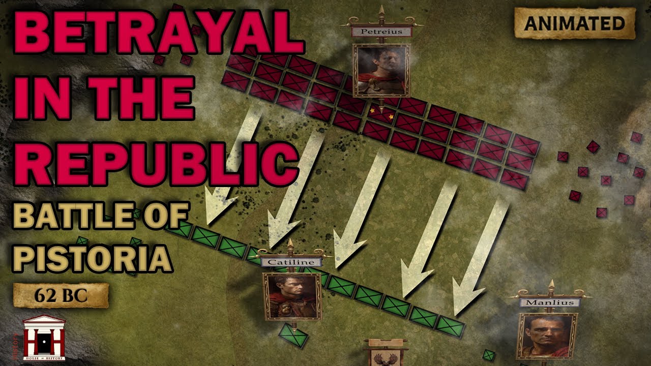 Rome hunts a traitor: Catiline's Battle of Pistoria, 62 BC - Animated ...