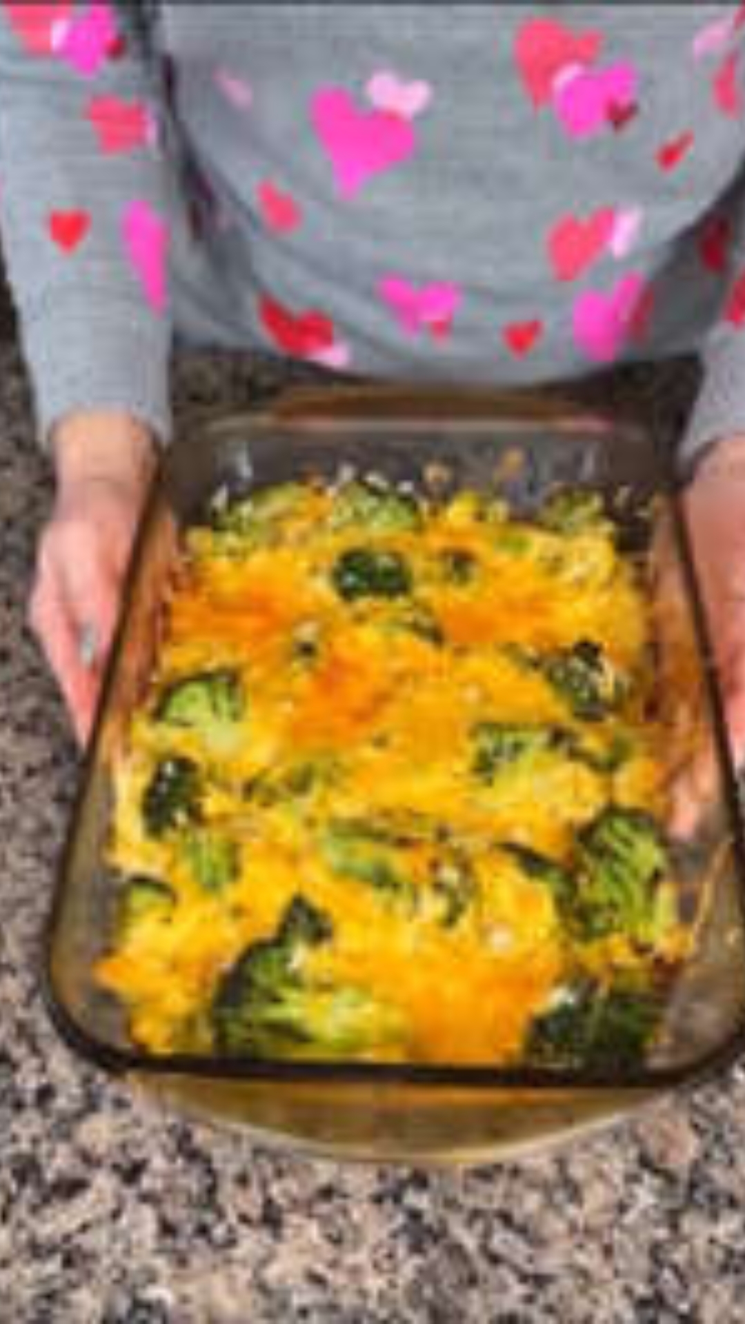 This cheesy broccoli and rice bake is pure comfort food