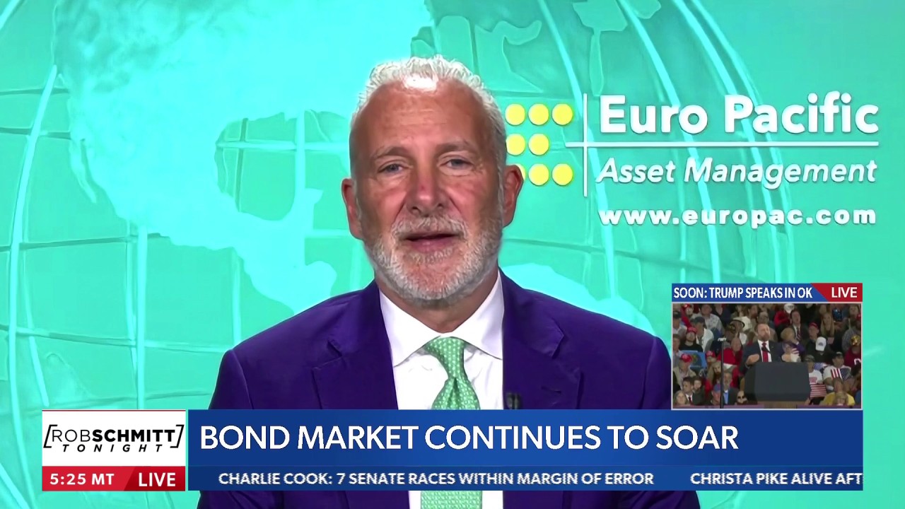 Peter Schiff on the bond markets continuing to soar