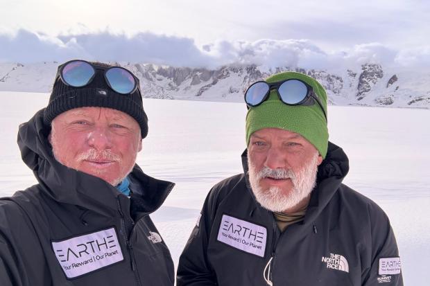 Former Royal Marines officer from Taunton completes glacier mission in ...