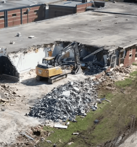 Berkeley County School District begins demolition of high school annex ...
