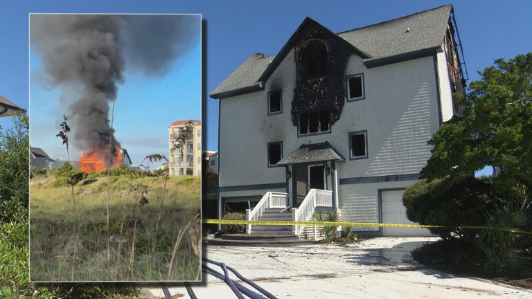 Fire destroys Wrightsville Beach home, roads reopen
