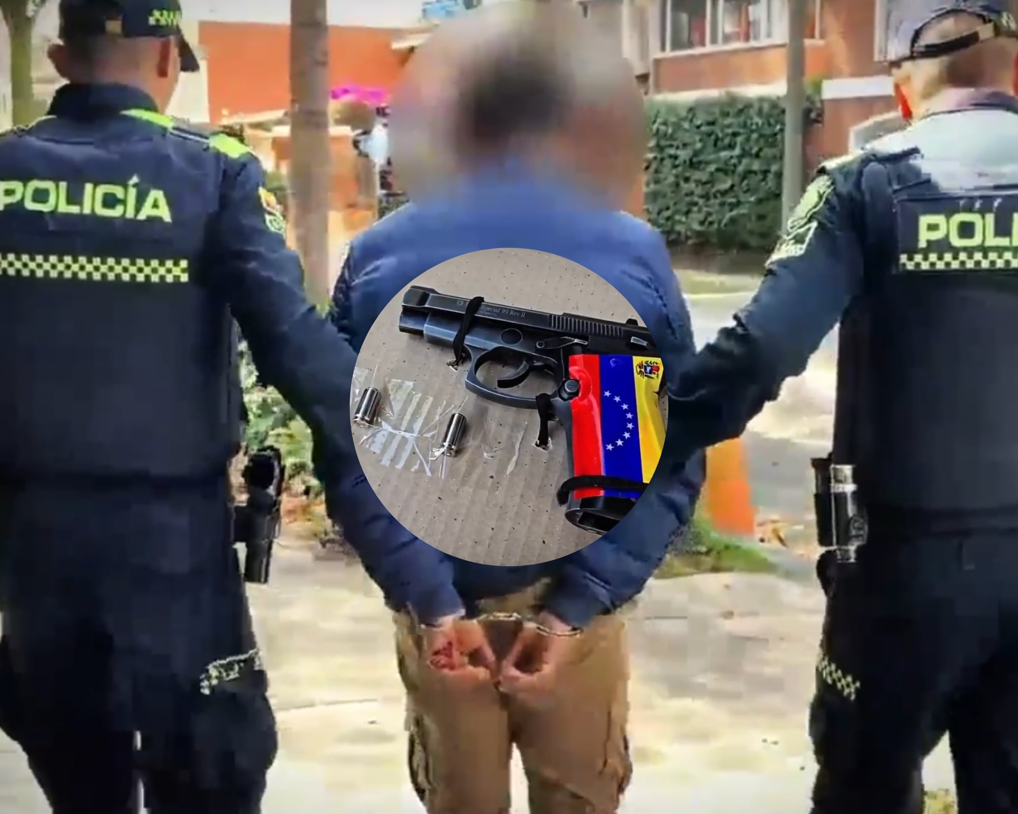 Atracaba con la bandera de Venezuela en su arma de fuego y hoy lo ...