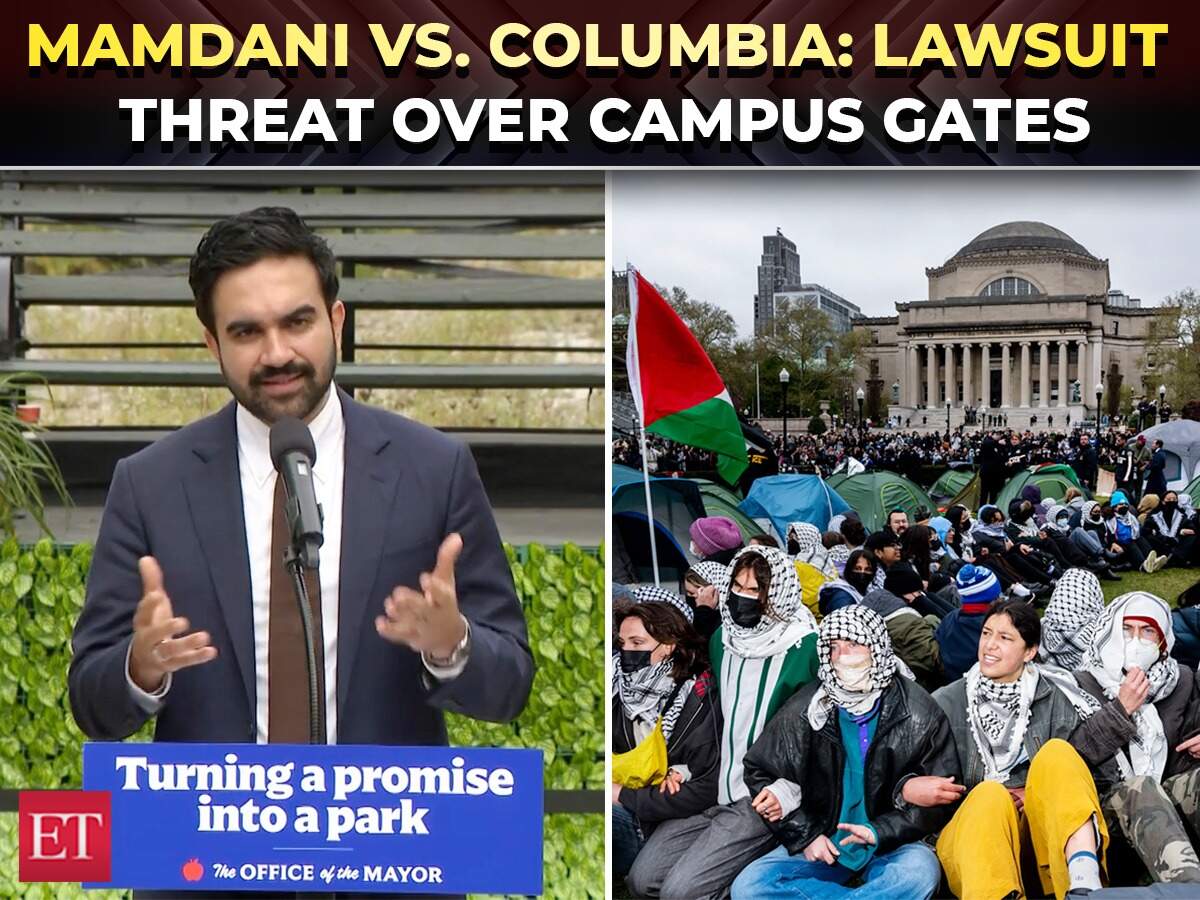 We'll take legal action: Mamdani threatens Columbia over reopening ...