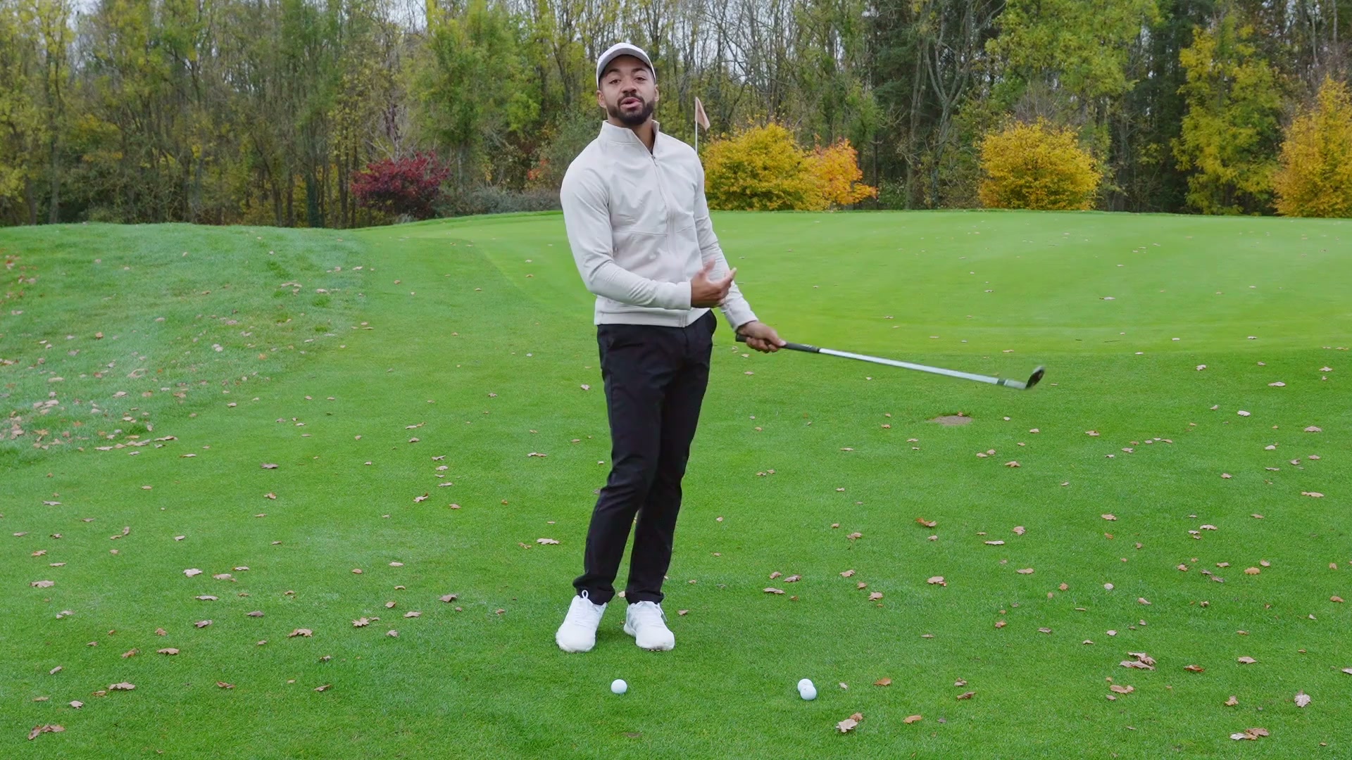 How to play the spinning chip shot