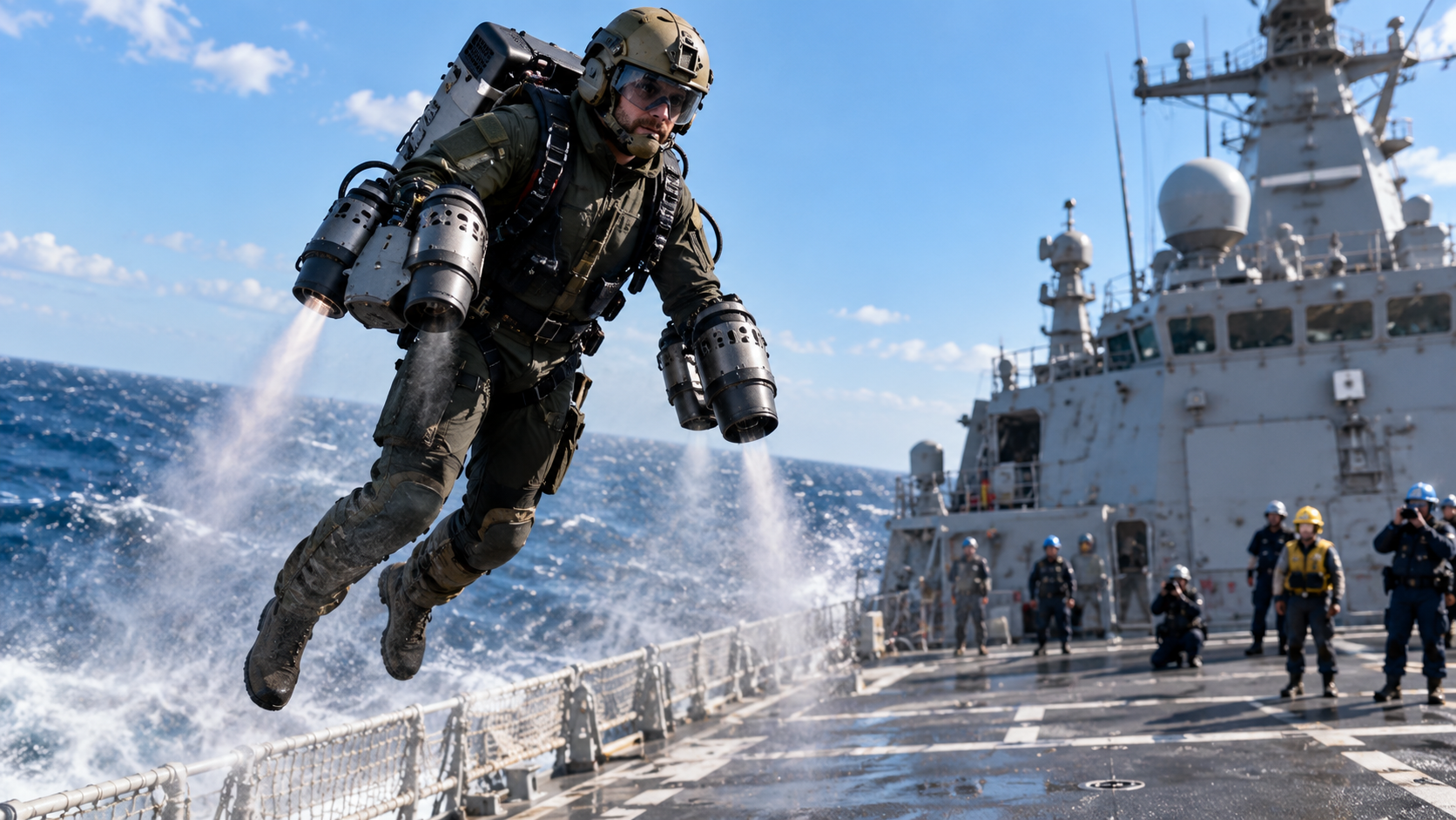 A $400,000 “Iron Man” suit can actually fly. Now the military is testing it