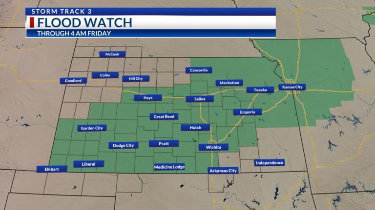 Storm Track 3 forecast: Rain and flooding tonight, dry and mild weekend