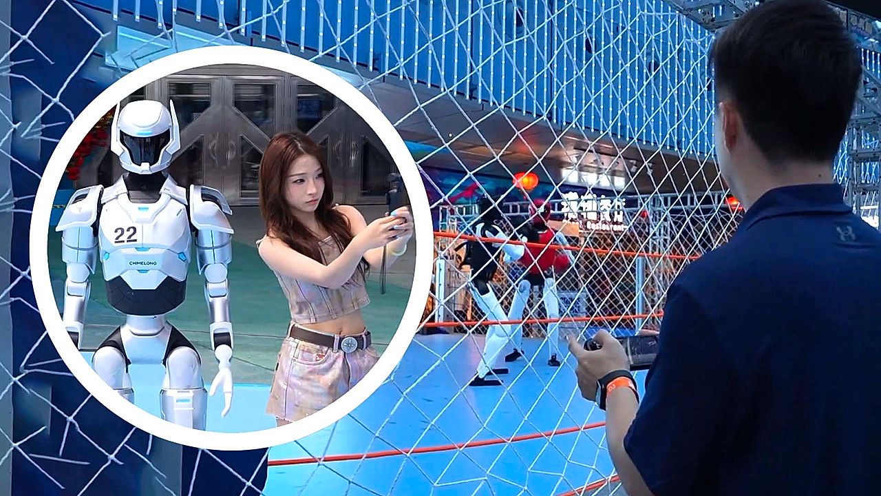 World's first robot theme park opens in China with 300 humanoids