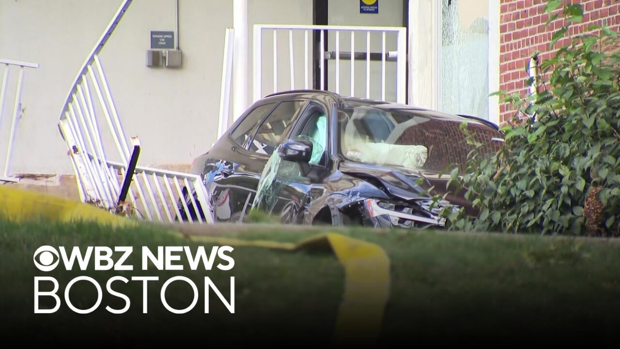 Woman sitting on bench outside Faulkner Hospital in Boston hit and ...