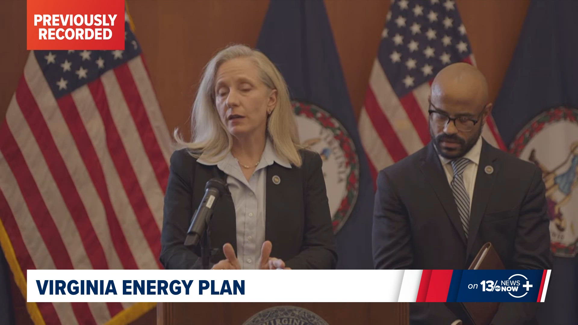 Gov. Spanberger speaks about 2026 Virginia Energy Plan