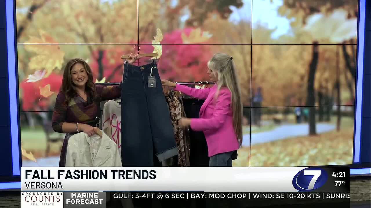 Checking out the latest fall fashions with Versona