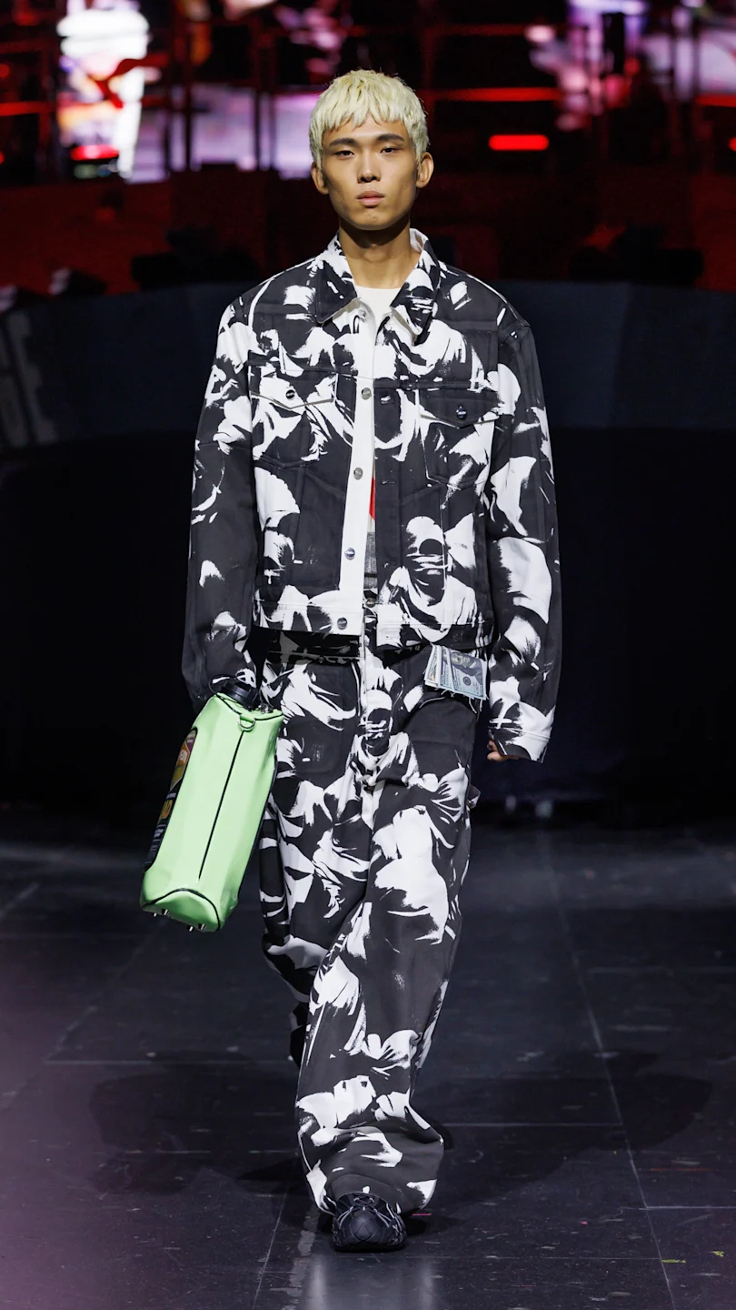 ASAP Rocky unveils new Puma shoe styles during AWGE Paris runway show
