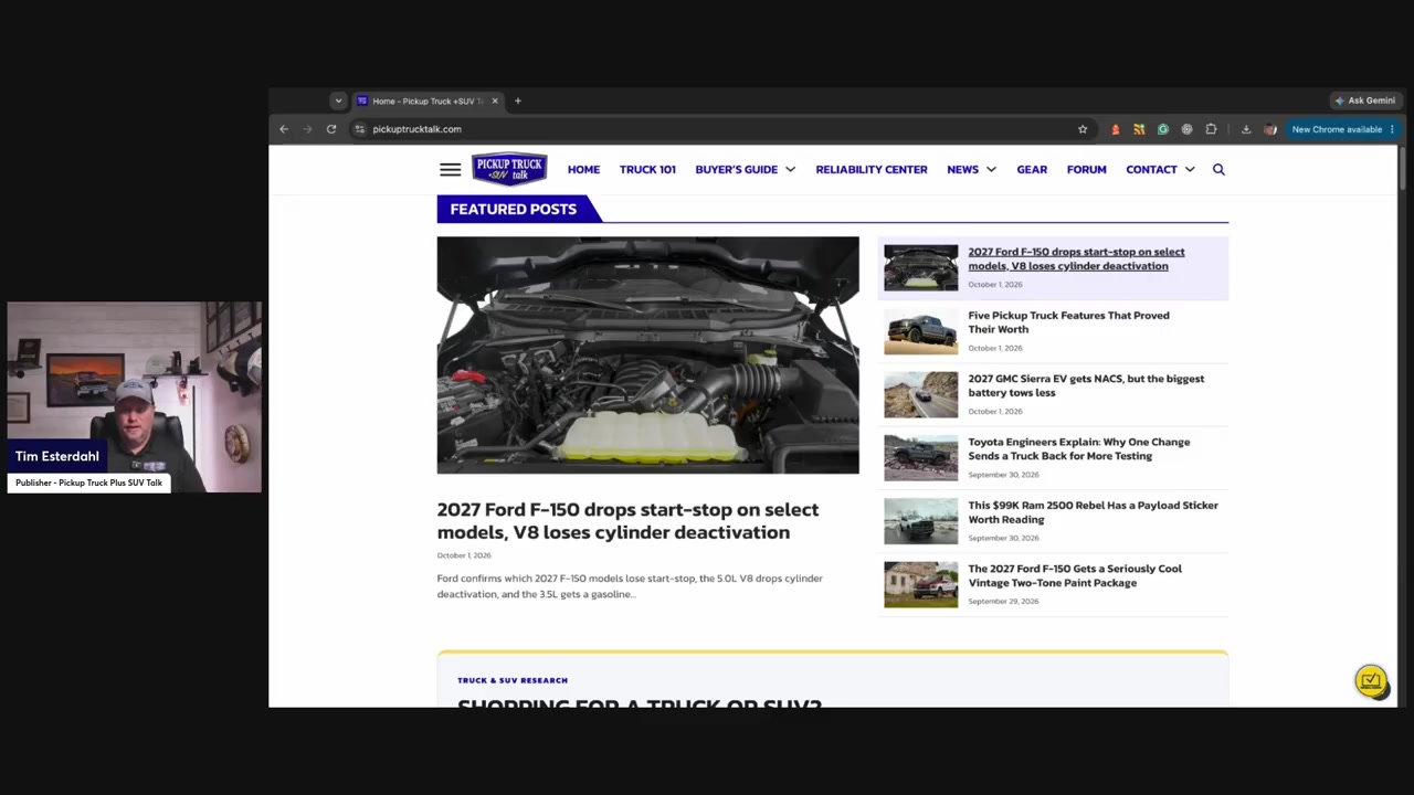 2027 Ford F-150 engine shake-up: Big changes for the 5.0L V8