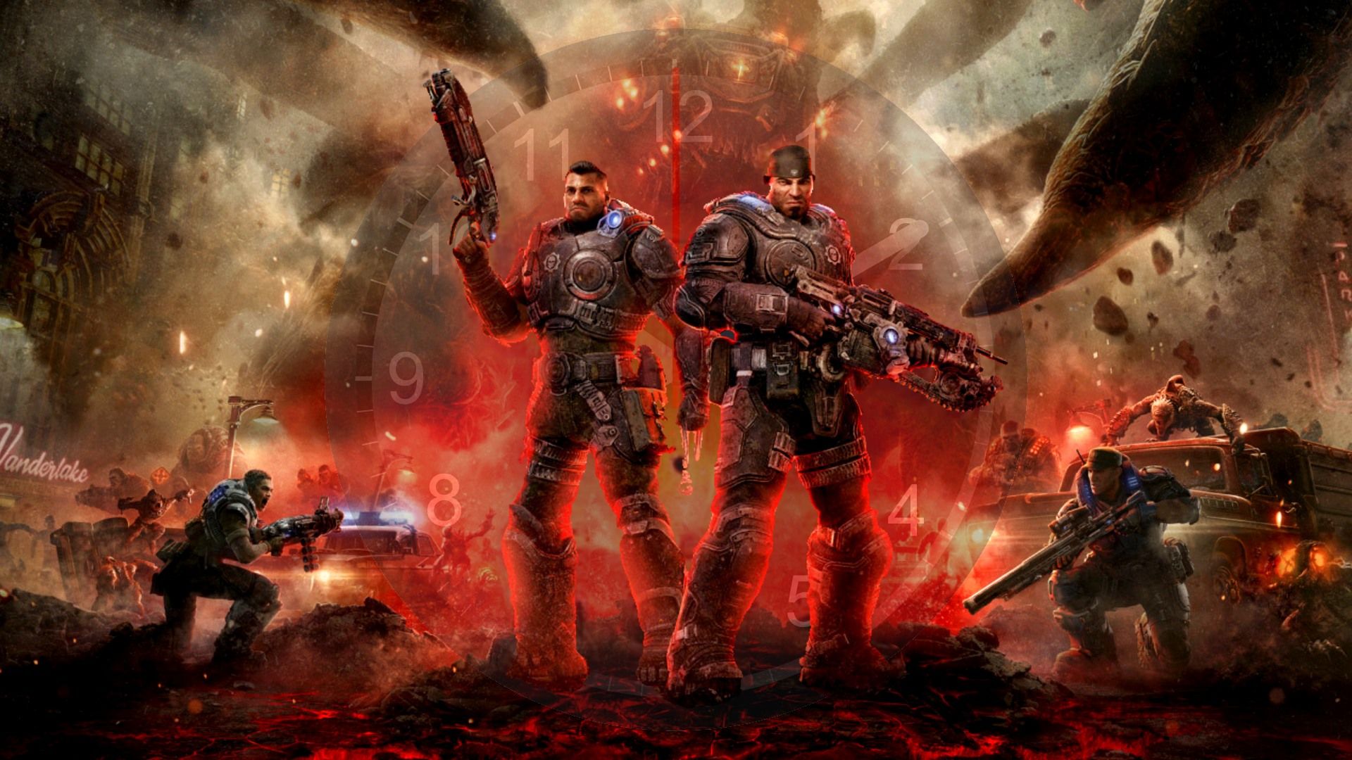 Gears of War E-Day release time and date