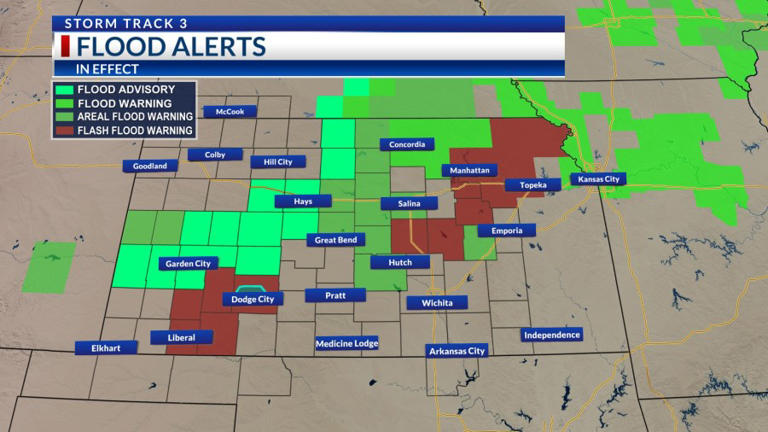 Storm Track 3 forecast: Rain and flooding tonight, dry and mild weekend