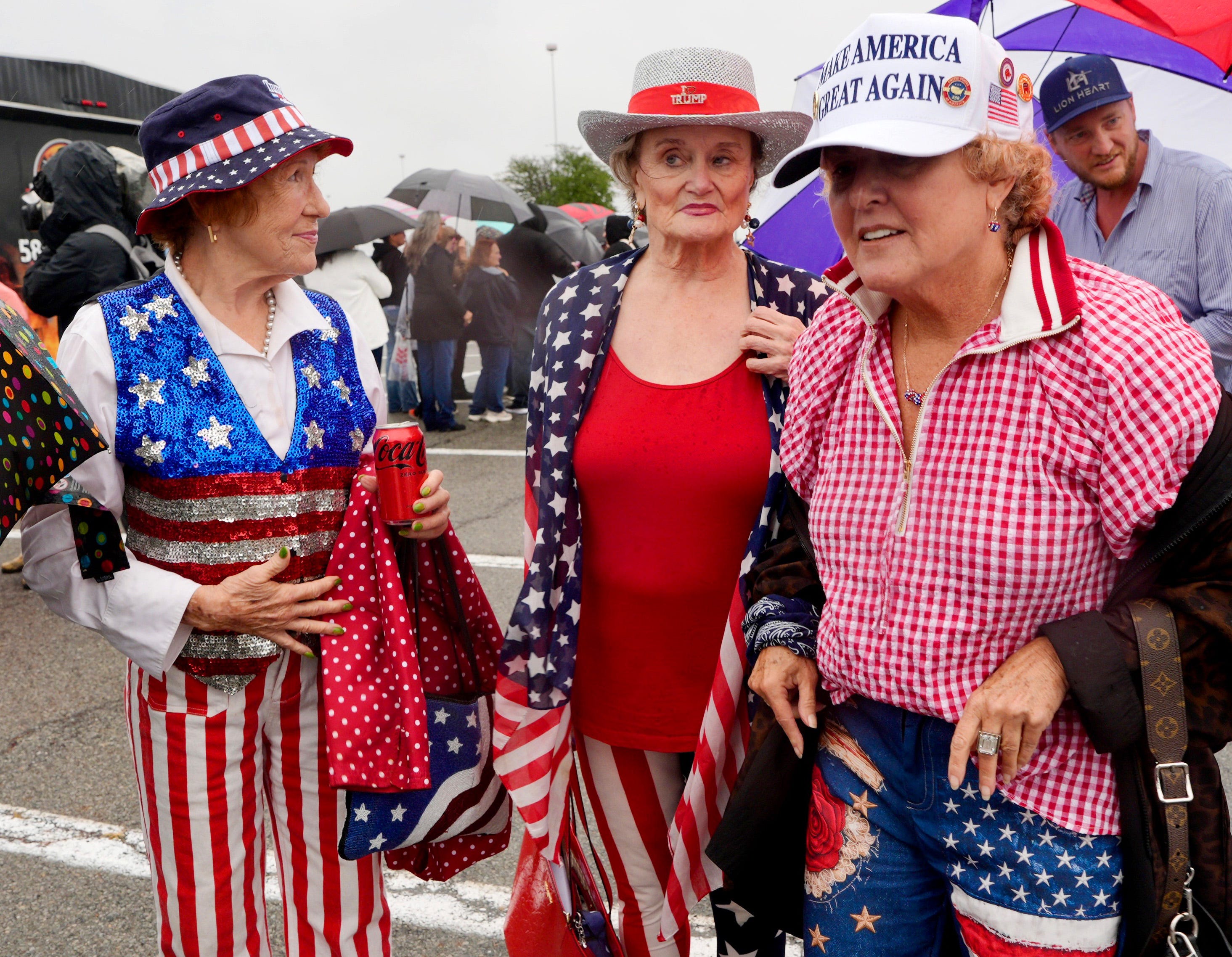 Crowds gather in Durant as Trump's Oklahoma rally set to begin: Live