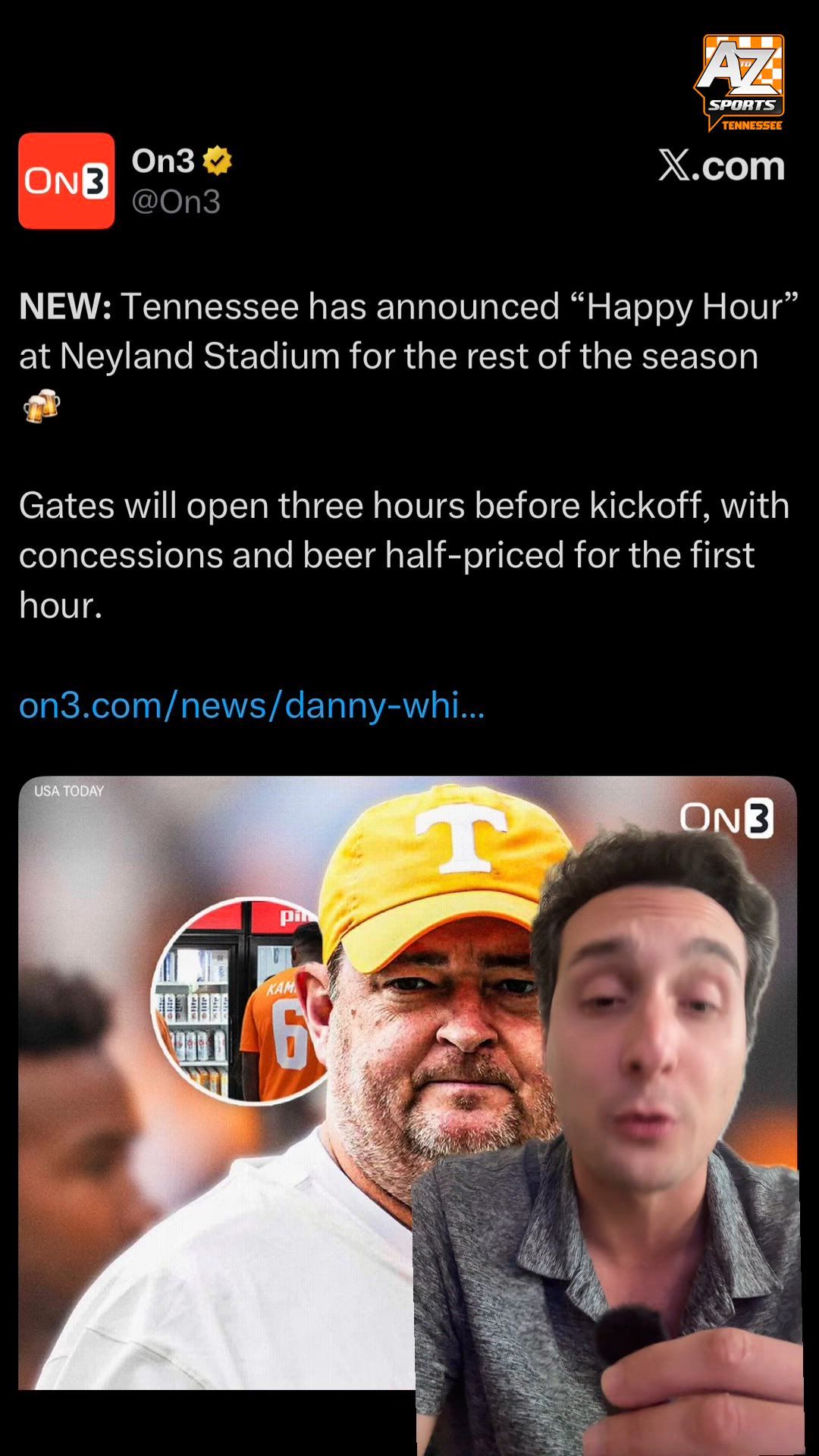 The Tennessee Vols just made a change to their game day experience