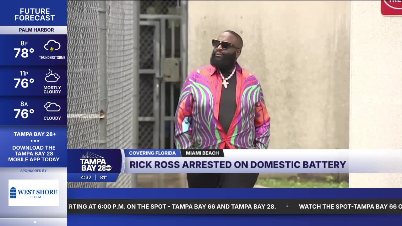Rapper Rick Ross arrested in Miami, facing felony charges