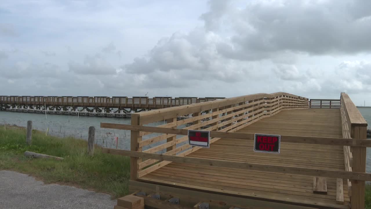 Nueces County's new fishing pier at Packery Channel nearly ready to ...