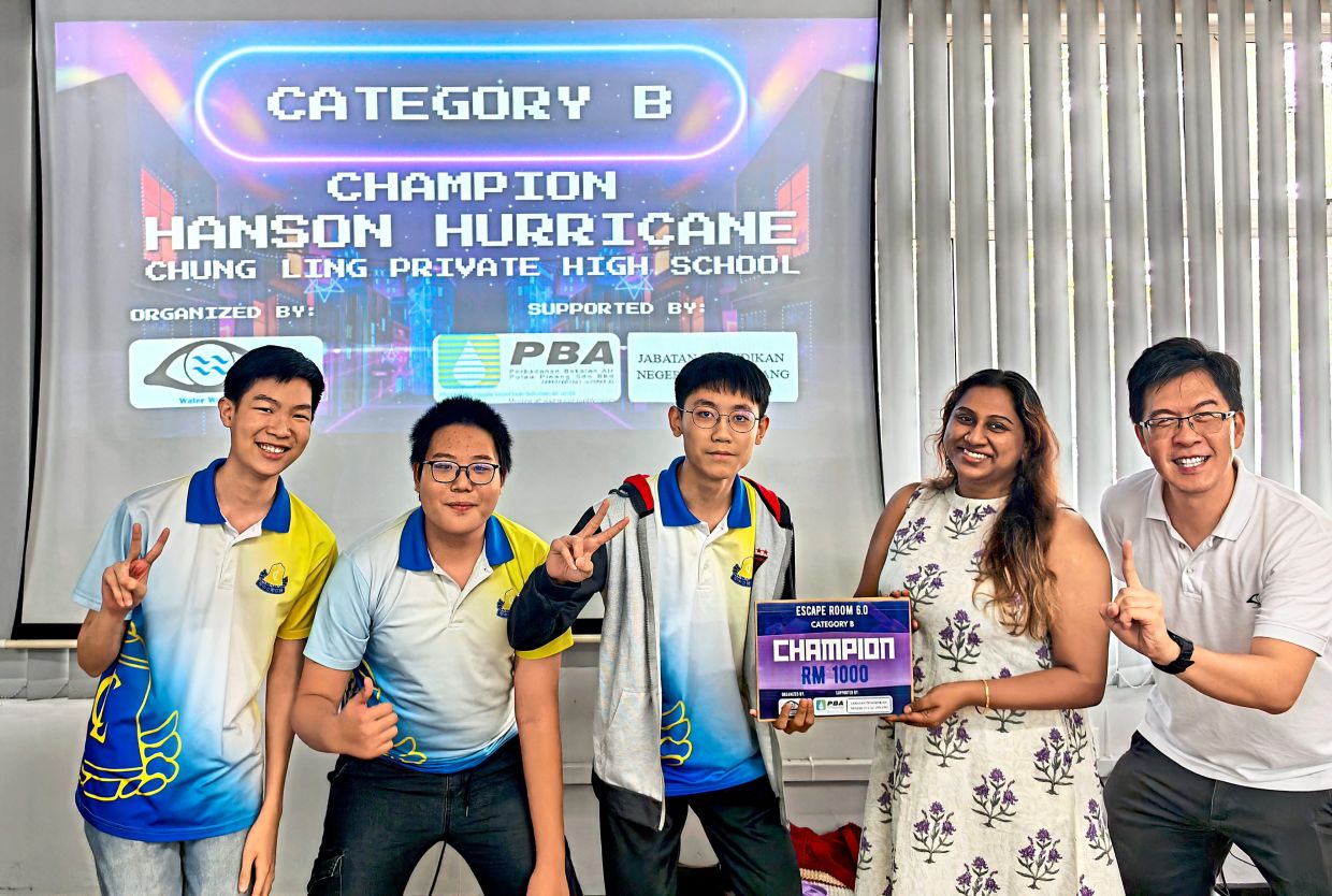 Students make a splash in water knowledge contest