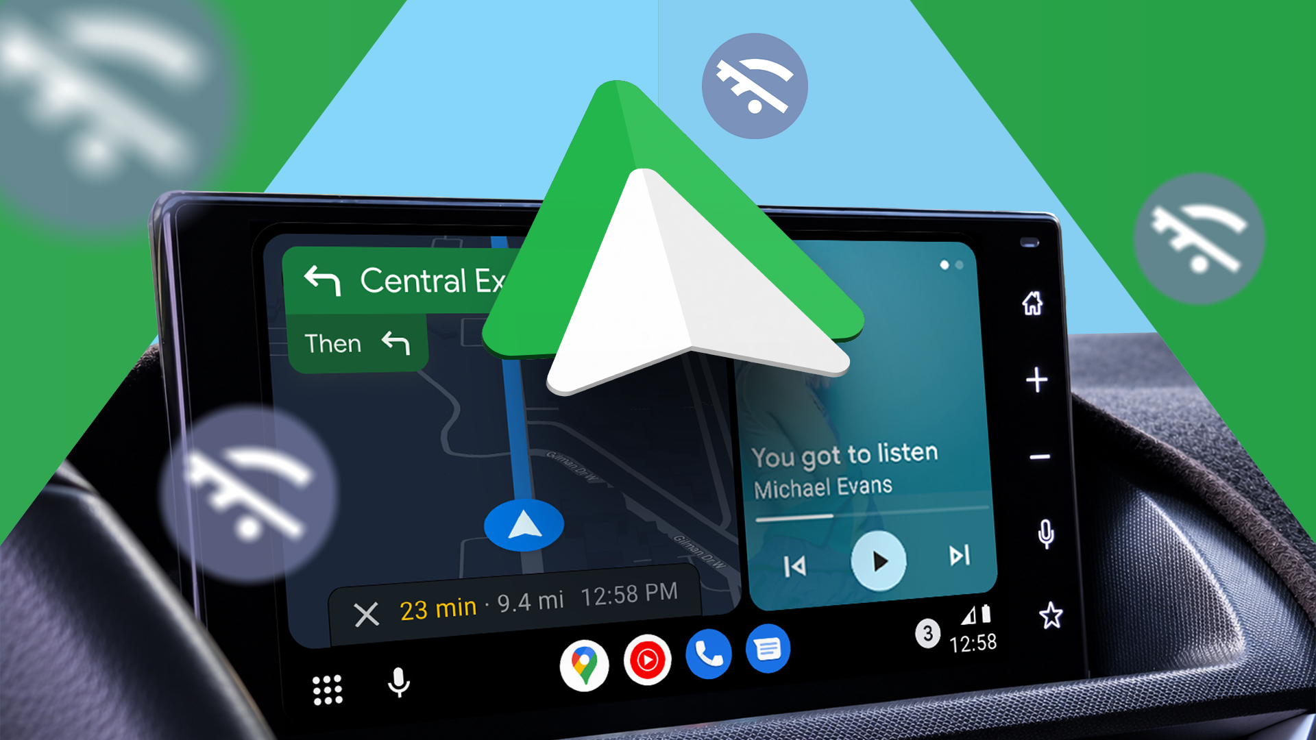 My Android Auto setup runs fully offline, even on long road trips