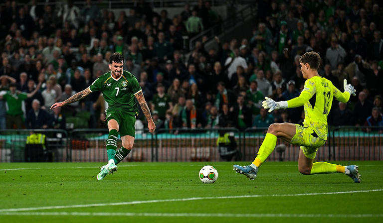 Player Ratings as more Parrott magic but Ireland surrender two goal ...