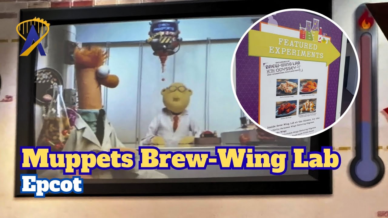 Muppets Brew-Wing Lab at the Odyssey - Food & Wine 2026, Epcot