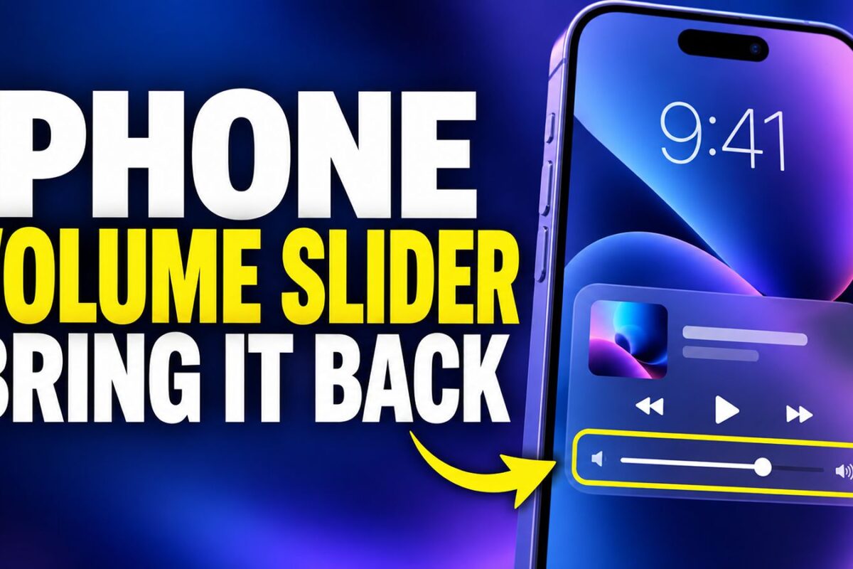 Missing the volume slider on your iPhone lock screen? Here is how to ...