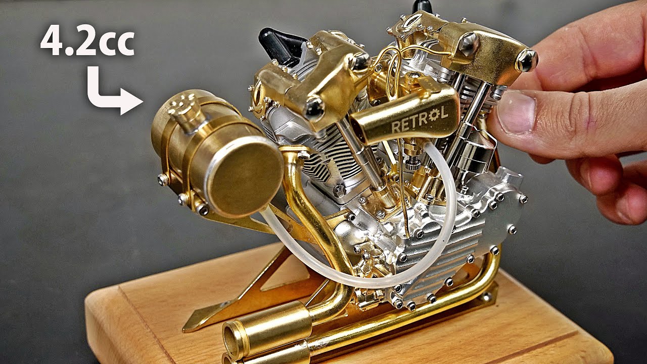 Inside the smallest production V-Twin Knucklehead engine