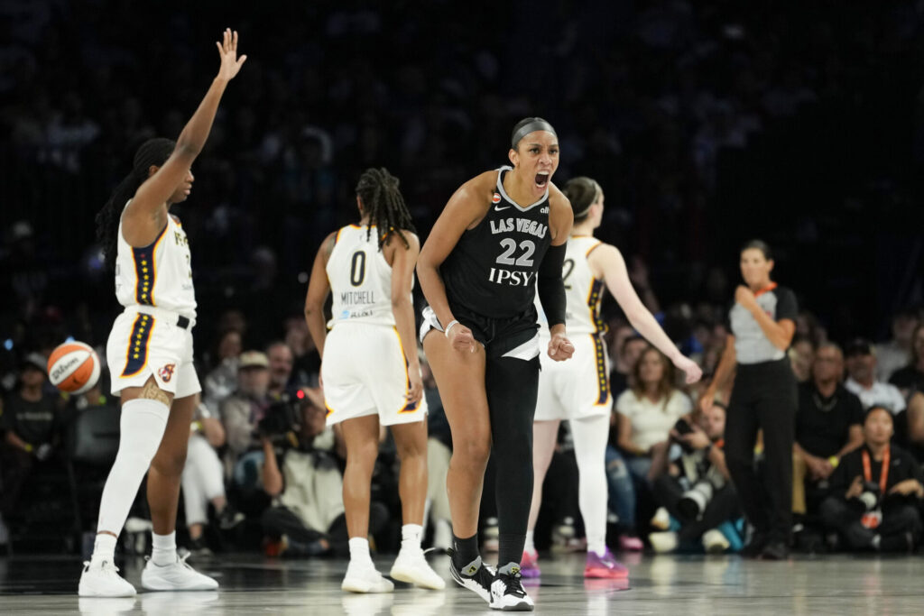 A’ja Wilson’s mom claps back at question about sign after Aces beat Fever