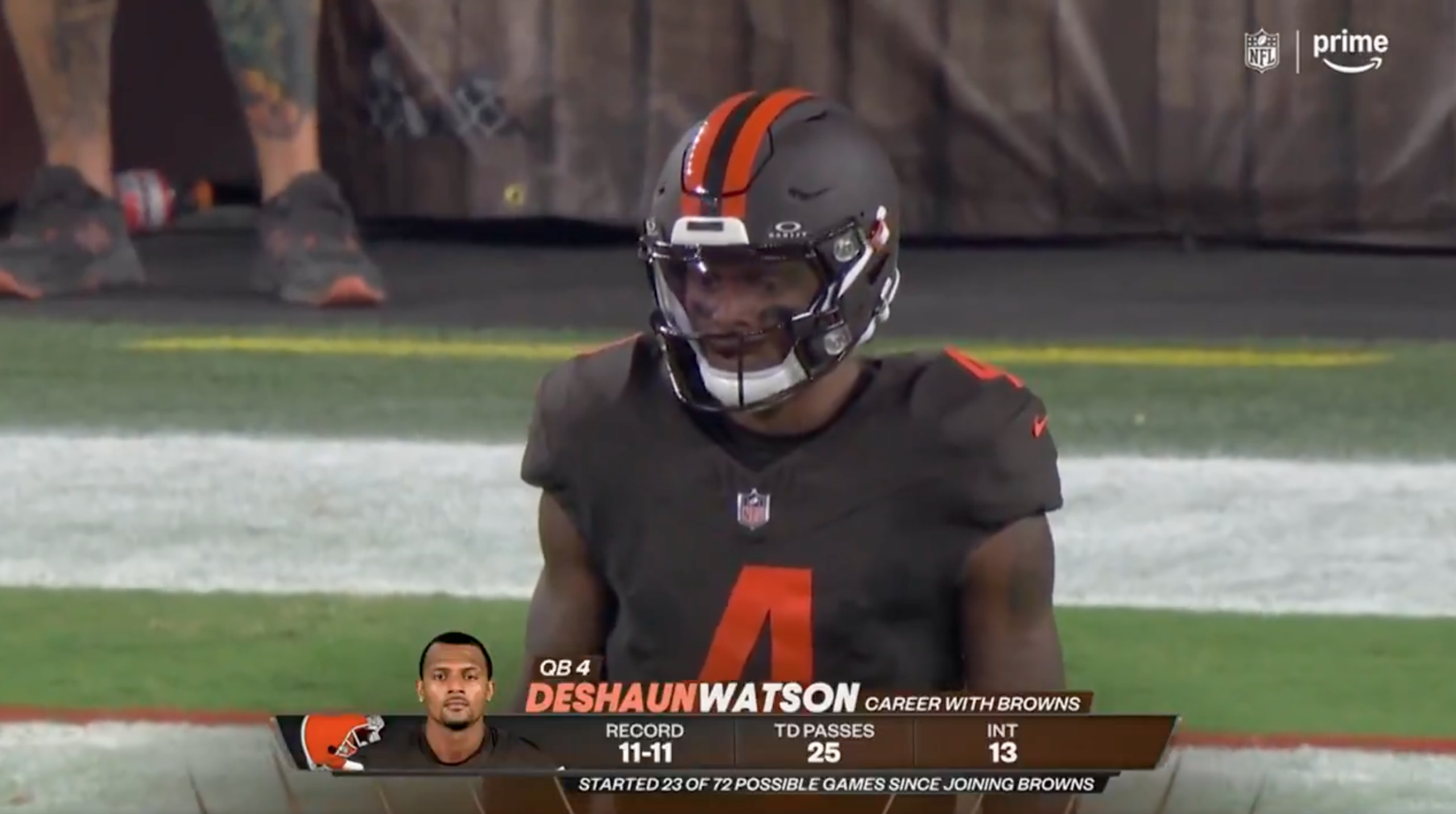 Announcers give Deshaun Watson a pass on 'Thursday Night Football'