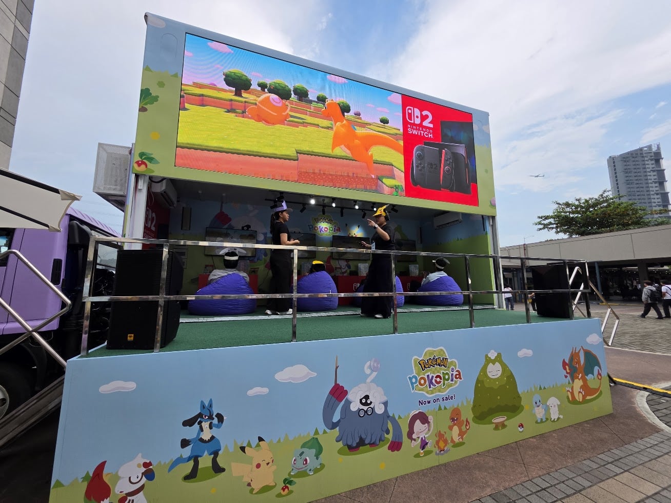 Pokemon Truck mall schedules in Manila