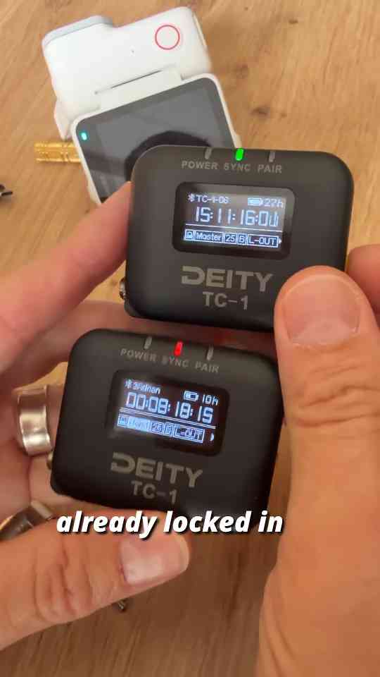 How to sync Atomos Deity and Insta360 timecode