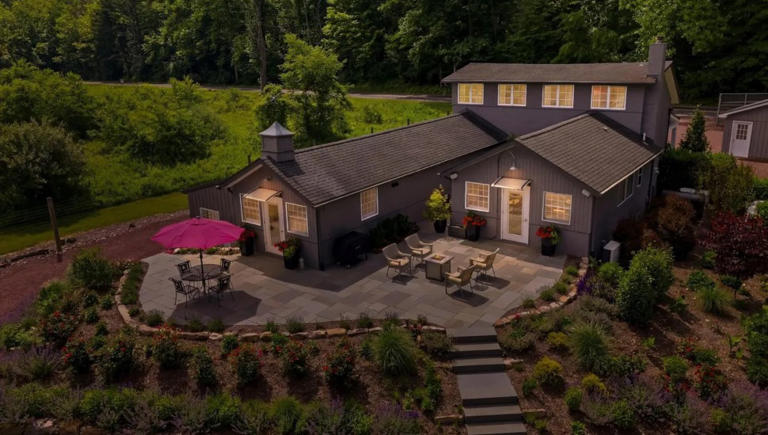 Meridian Bank house of the week: Upper Black Eddy home with a 67-foot ...