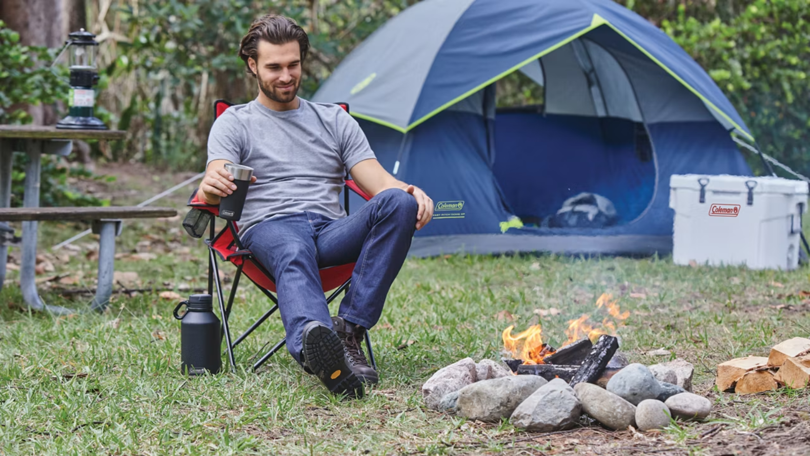 I found a Coleman camping tent on sale for its lowest price all year ...