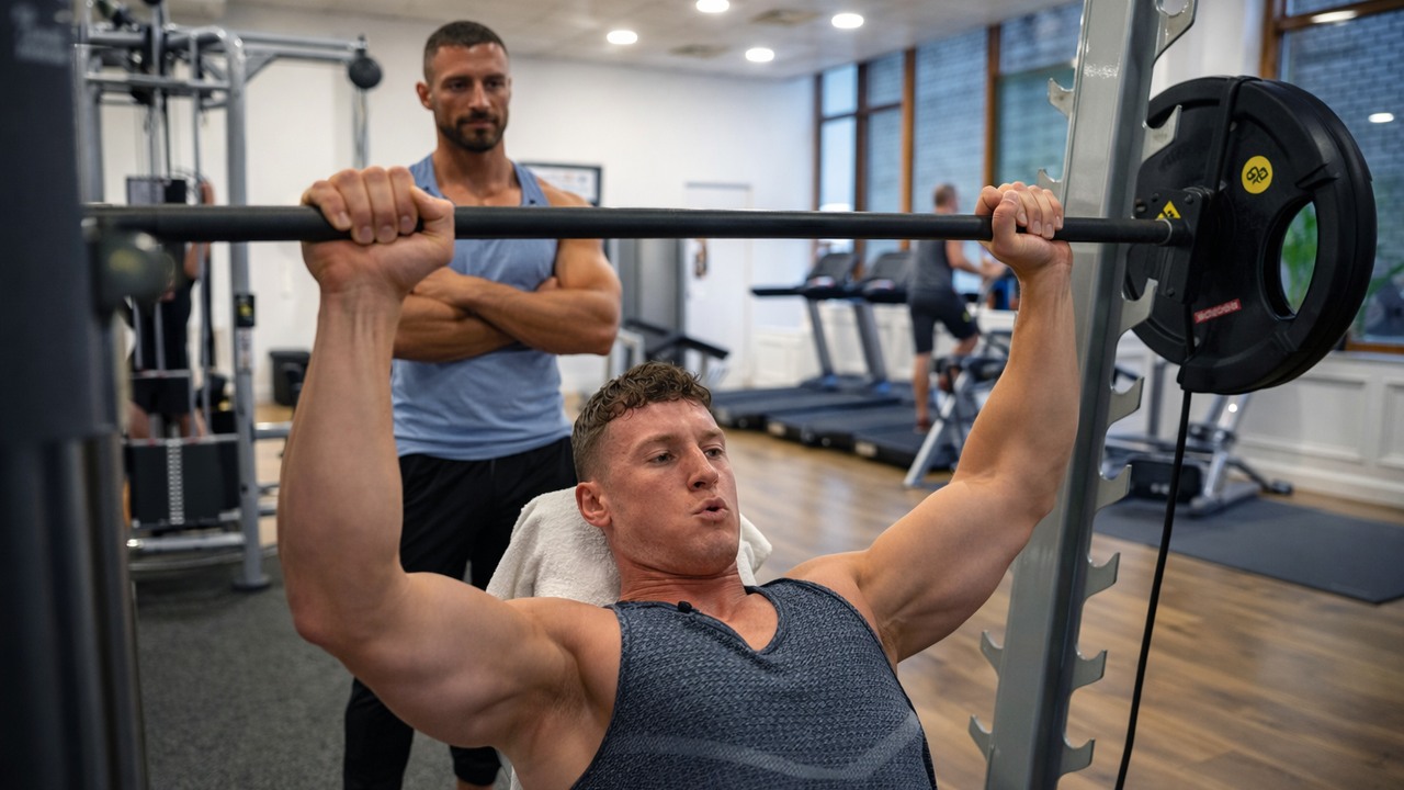 Two bodybuilders trained chest together in London - neither one wanted ...