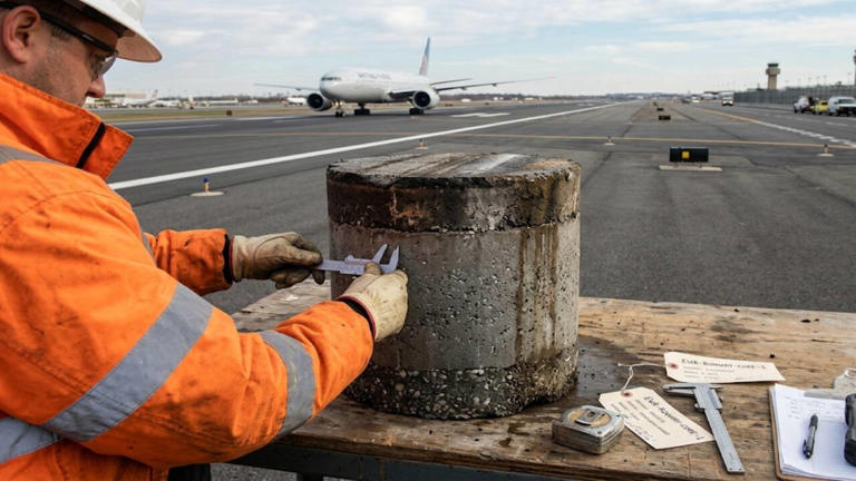 Fly ash runway base: Newark engineers turn coal waste into durable ...
