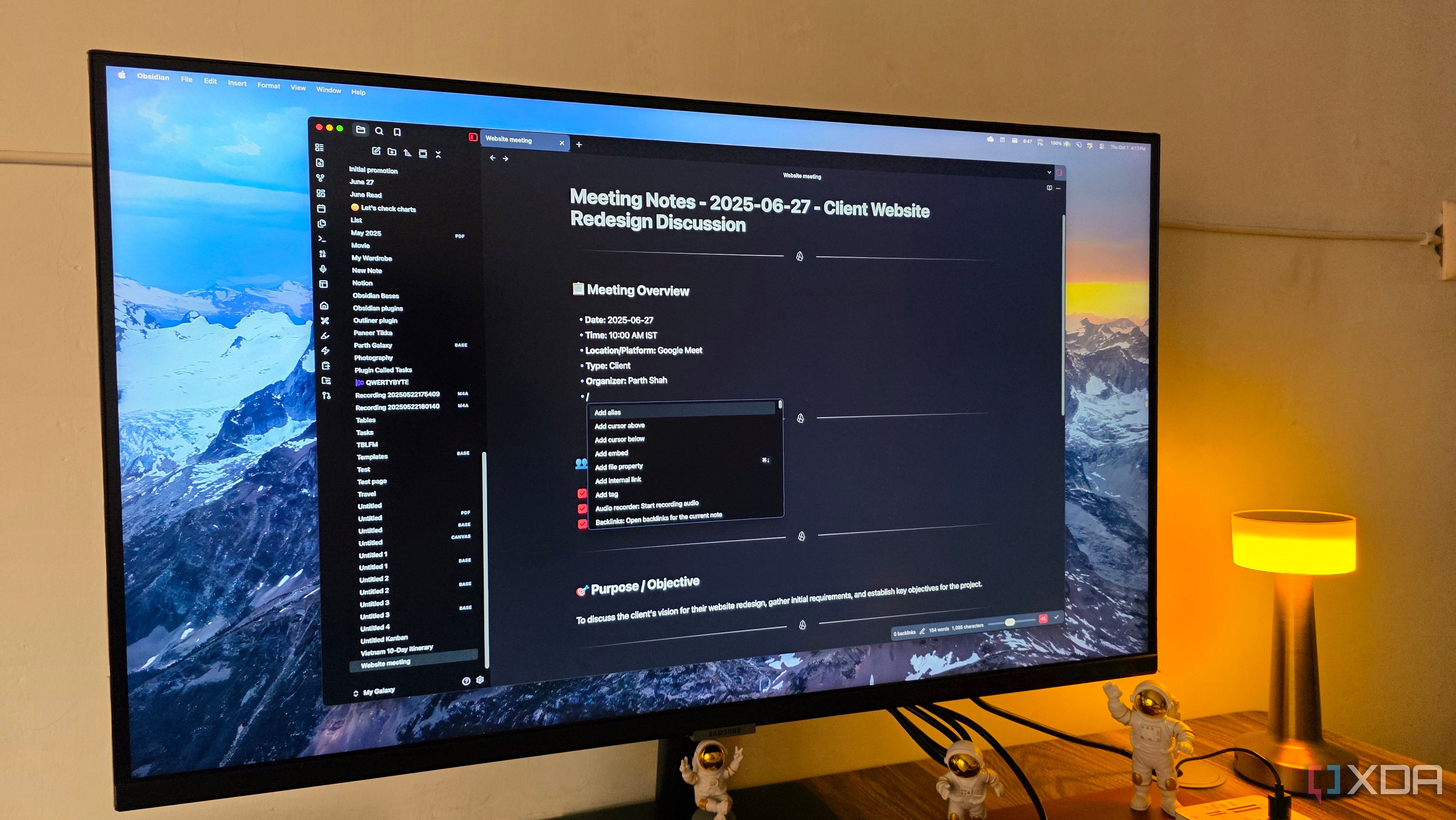 I replaced Notion, Figma, and my task app with one Obsidian setup, and ...